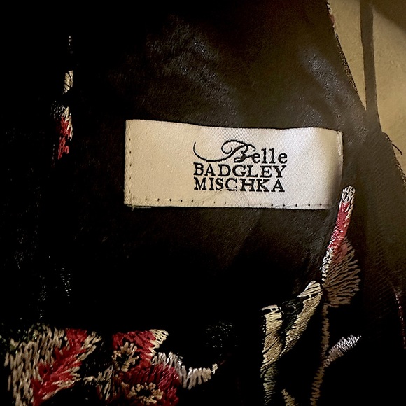 Badgley Mischka Cold Shoulder Mini Dress - Picture 13 of 15